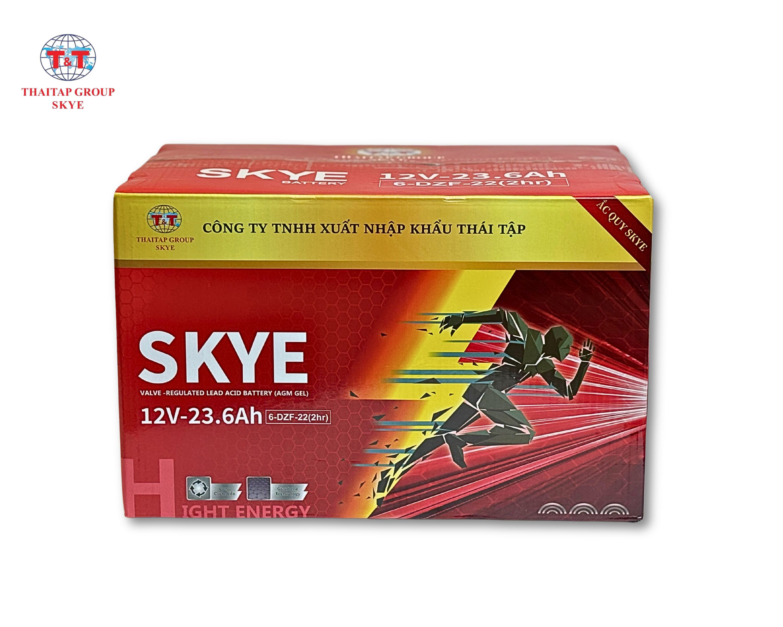 Ắc Quy SKYE 12V-23.6Ah New Model 2025