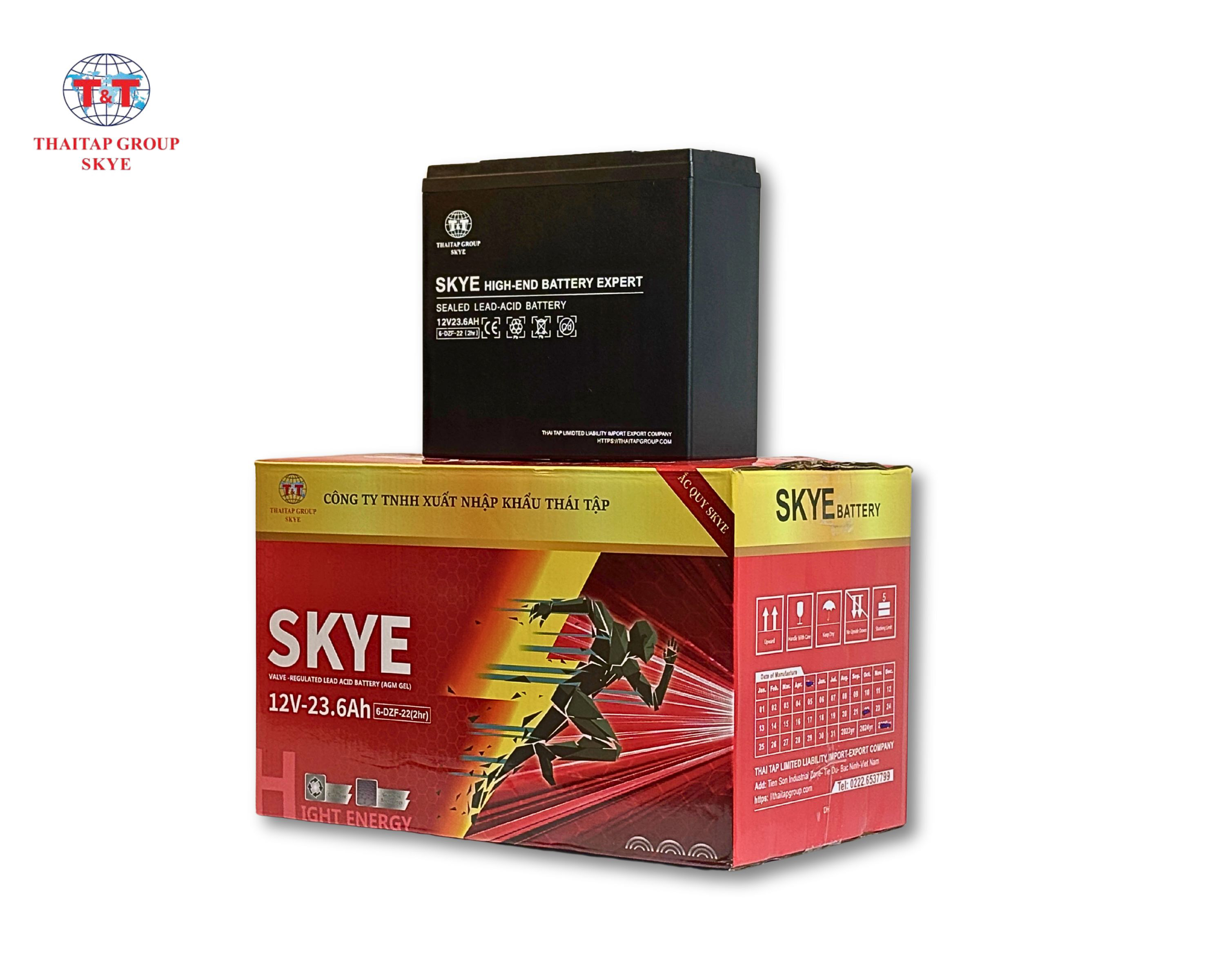 Ắc Quy SKYE 12V-23.6Ah New Model 2025
