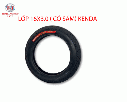 LỐP XE ĐIỆN 16x3.0 (Có săm) KENDA