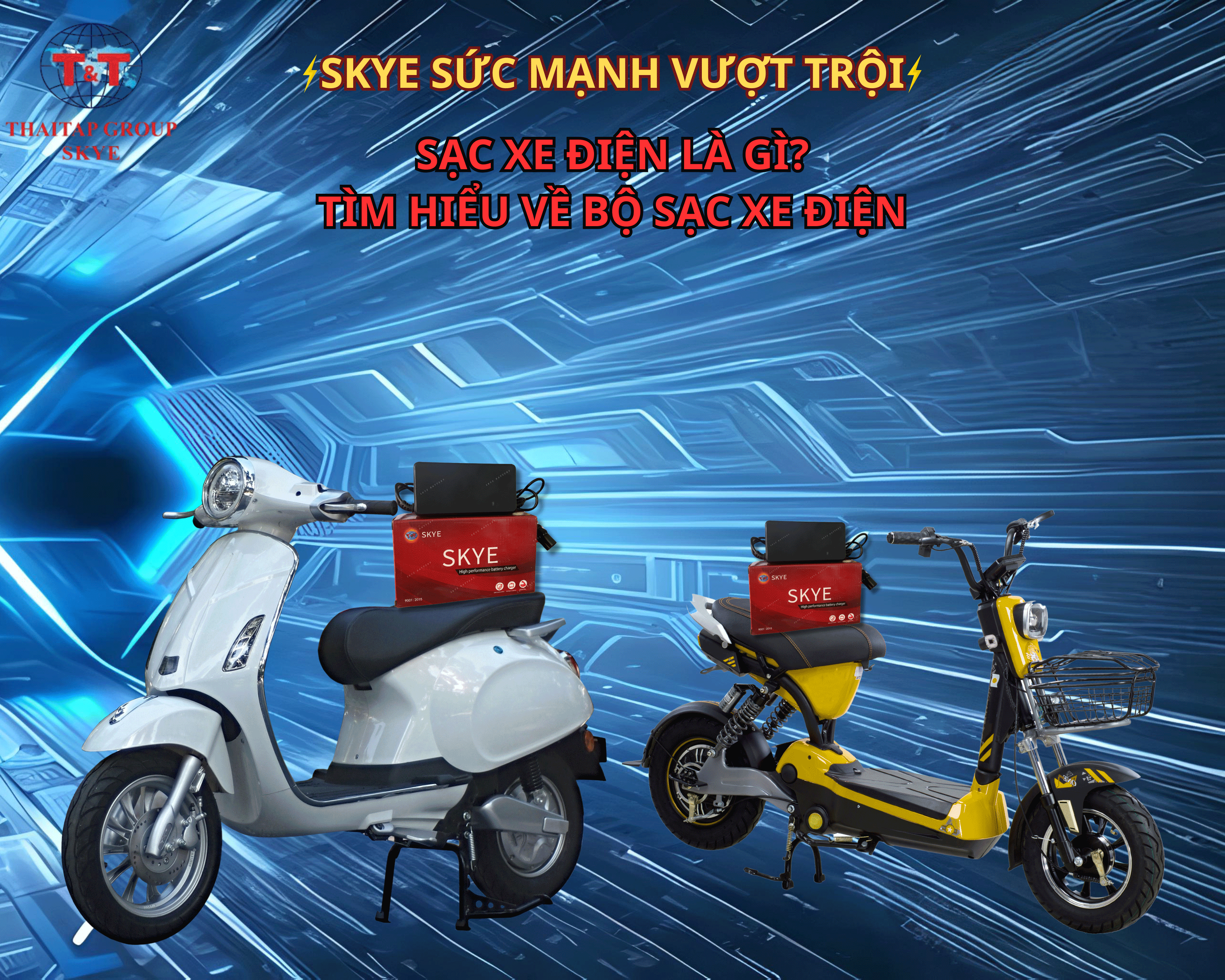 Sạc xe điện là gì? Tìm hiểu về bộ sạc xe điện.