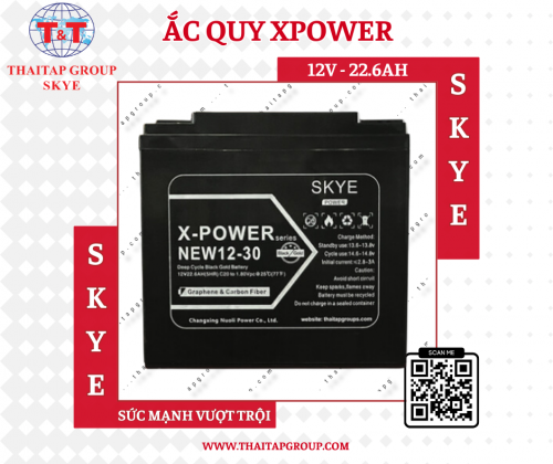 Ắc Quy XPOWER 12v22.6ah