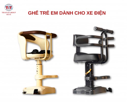 Ghế Trẻ Em Trên Xe Điện – An Toàn Cho Bé, Tiện Lợi Cho Cha Mẹ.