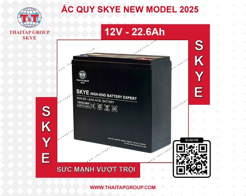 Ắc Quy SKYE 12V-23.6Ah New Model 2025