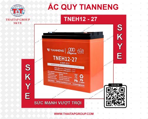 Ắc Quy TIANNENG TNEH 12-27 Bản Chịu Nhiệt