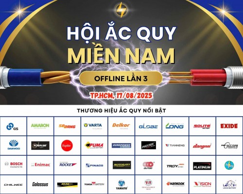 Hội Ắc Quy Miền Nam - Offline Lần 3: Sự Kiện Kết Nối Lớn Nhất Ngành Ắc Quy 2025