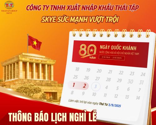 Thông Báo Lịch Nghỉ Lễ Quốc Khánh 2/9 Năm 2025.
