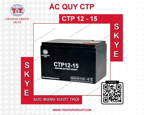 Ắc Quy CTP 12 - 15