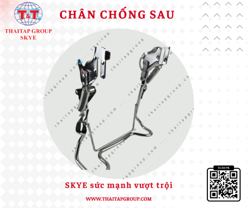 Chân chống sau các loại xe