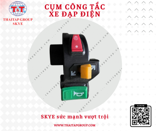 Cụm công tắc xe đạp điện