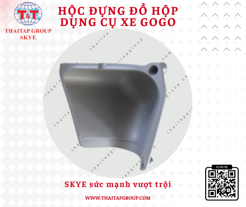 Vỏ hộc đựng đồ lắp gáy hộp dụng cụ xe điện Gogo