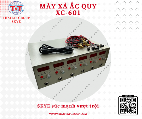 Máy xả ắc quy XC - 601