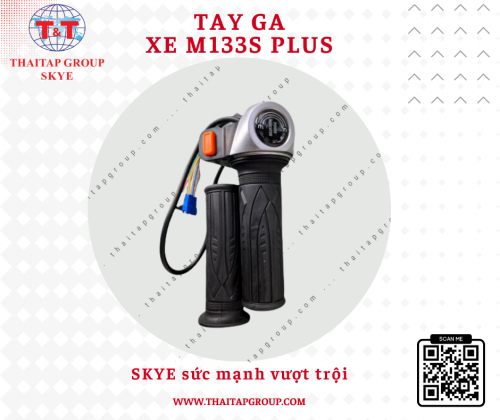 Tay ga xe M133S Plus