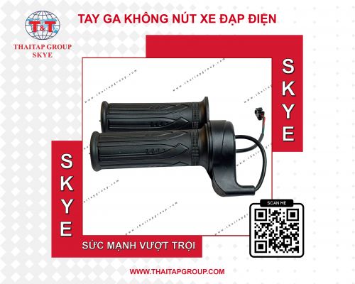 Tay ga không nút xe đạp điện