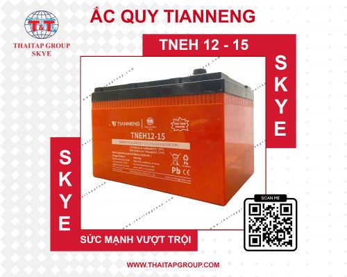 Ắc Quy TIANNENG TNEH 12-15 Bản Chịu Nhiệt