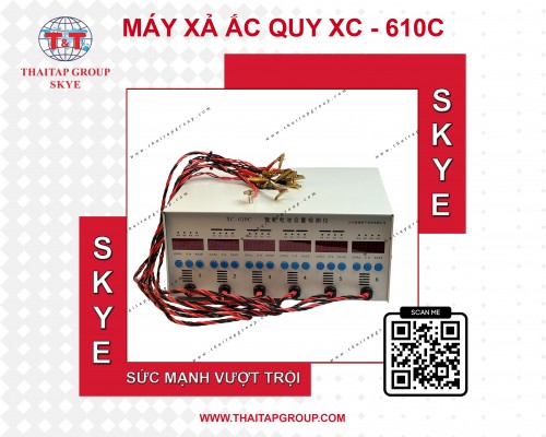 MÁY XẢ ẮC QUY XC - 610C