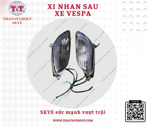 Xi nhan sau Vespa