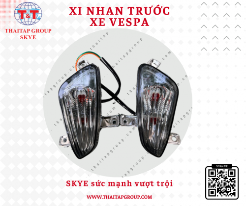 Xi nhan trước Vespa