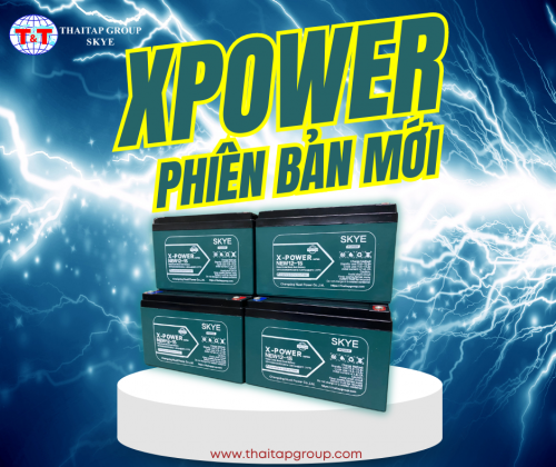 XPOWER - Ắc Quy Xe Điện Phiên Bản Cực Mới