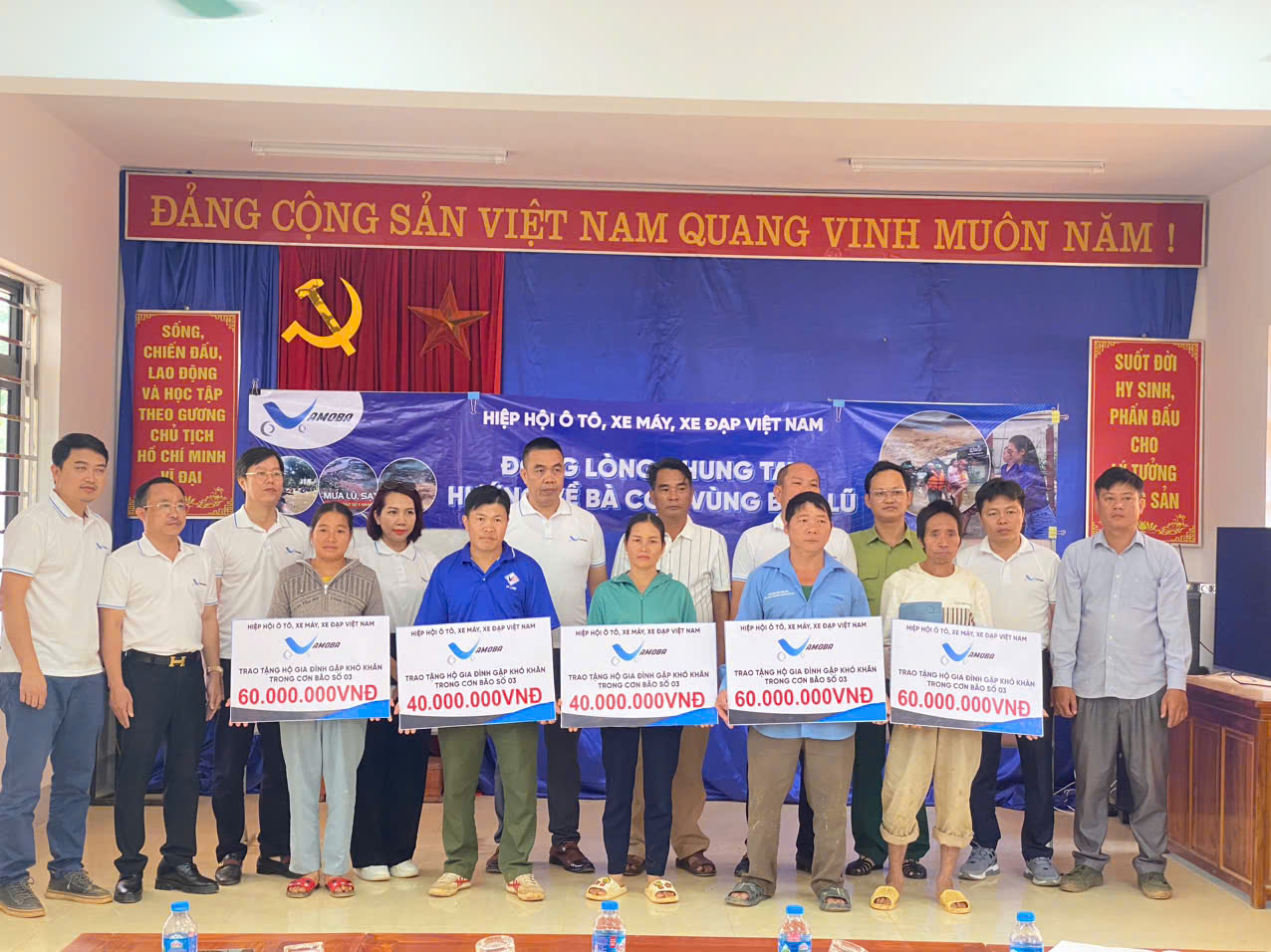 Hành trình VAMOBA - Hiệp hội ôto, xe máy , xe đạp Việt Nam: Gieo mầm yêu thương trên đất Bảo Yên sau bão Yagi